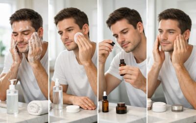 Routine visage homme débutant : les étapes essentielles pour une peau nette