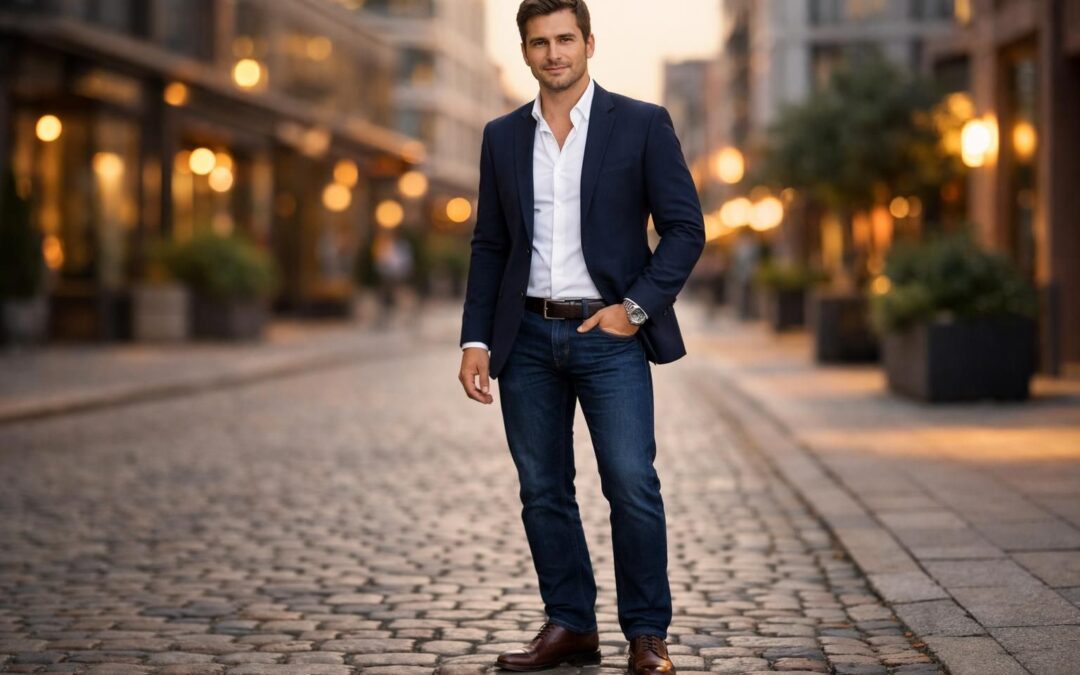 Comment porter un blazer avec un jean pour homme sans faute de goût