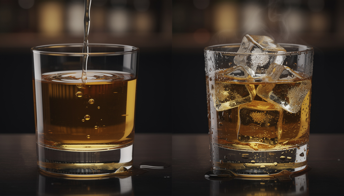 découvrez les conseils pour savoir s'il faut ajouter de l'eau ou des glaçons dans votre whisky afin d'en révéler toutes les saveurs.