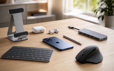 Les meilleurs accessoires pour transformer un iPhone en véritable outil de productivité