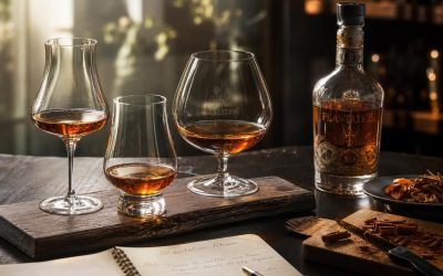 Les meilleurs verres pour apprécier un rhum de dégustation