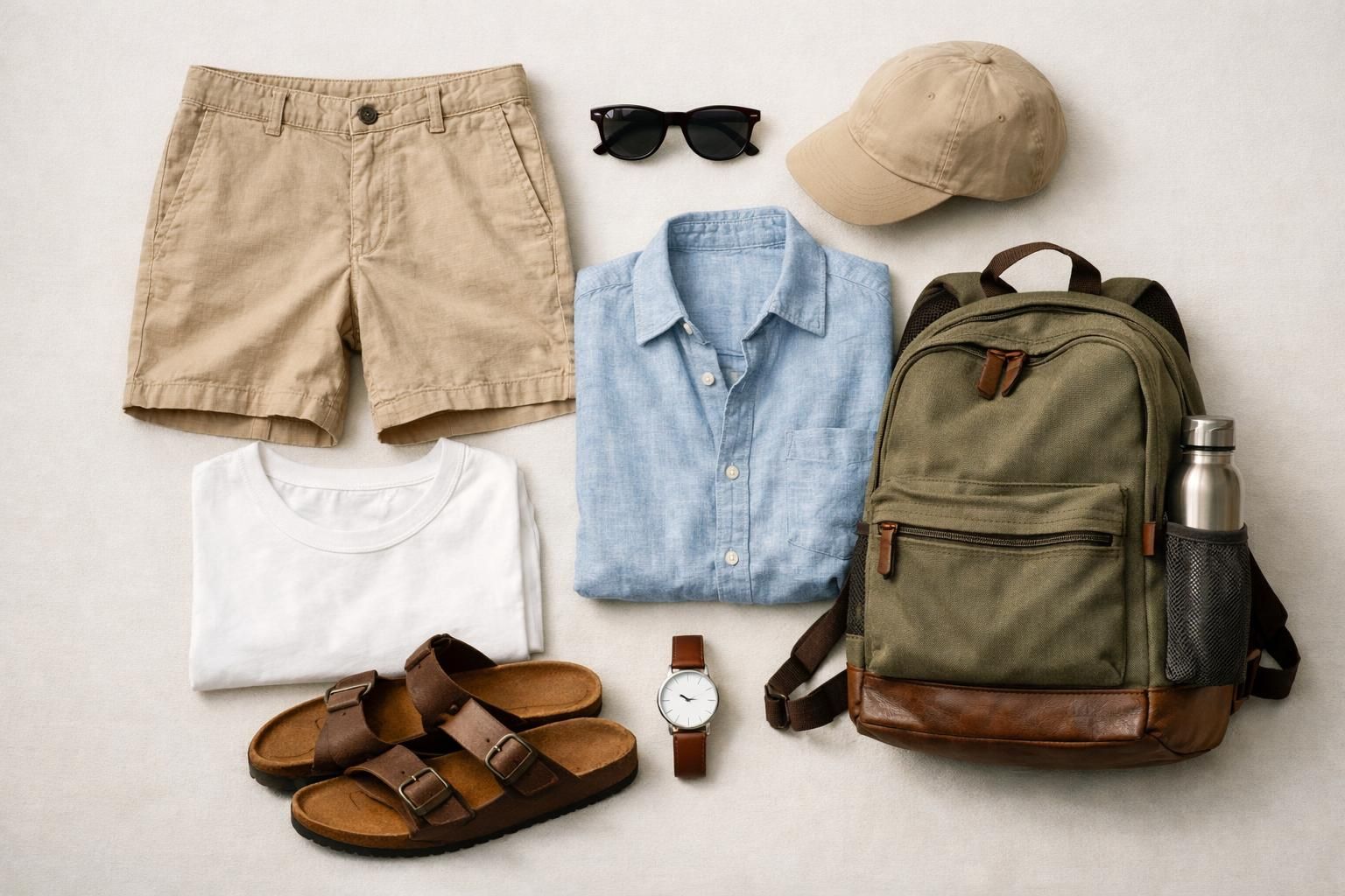 découvrez les tenues indispensables pour homme à emporter en vacances, alliant confort, style et praticité pour des escapades réussies.