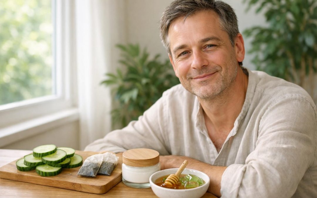 Cernes chez l’homme : solutions naturelles et soins ciblés pour les atténuer