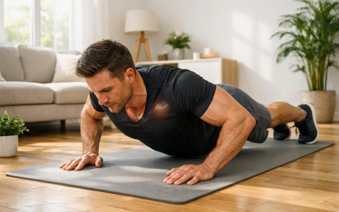 Exercices pour pectoraux sans matériel : entraînement efficace à la maison