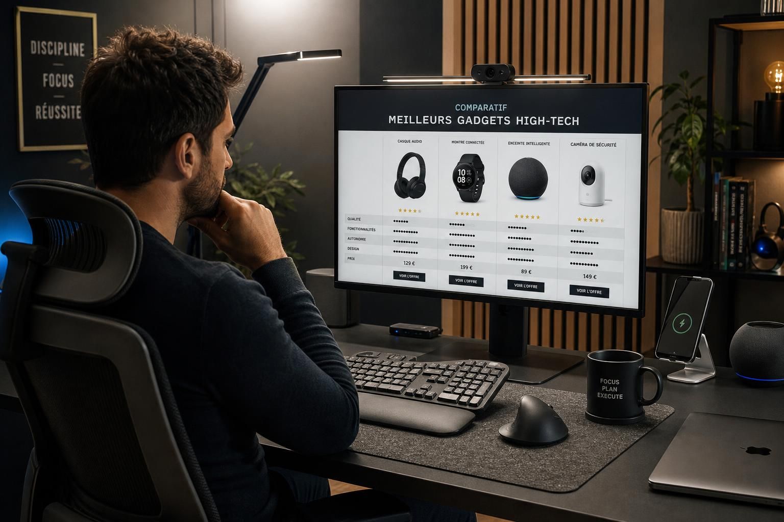 découvrez les gadgets high-tech incontournables pour optimiser votre télétravail en 2026 et améliorer votre productivité depuis chez vous.