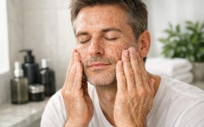 Gommage visage homme : pourquoi et à quelle fréquence l’intégrer à sa routine