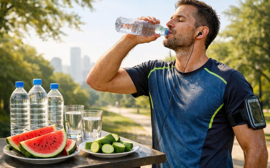 Hydratation et sport : combien d’eau boire pour optimiser ses performances